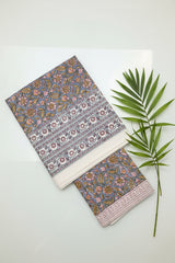 Mugal Bedsheets - King premium handblock print cotton bedsheets