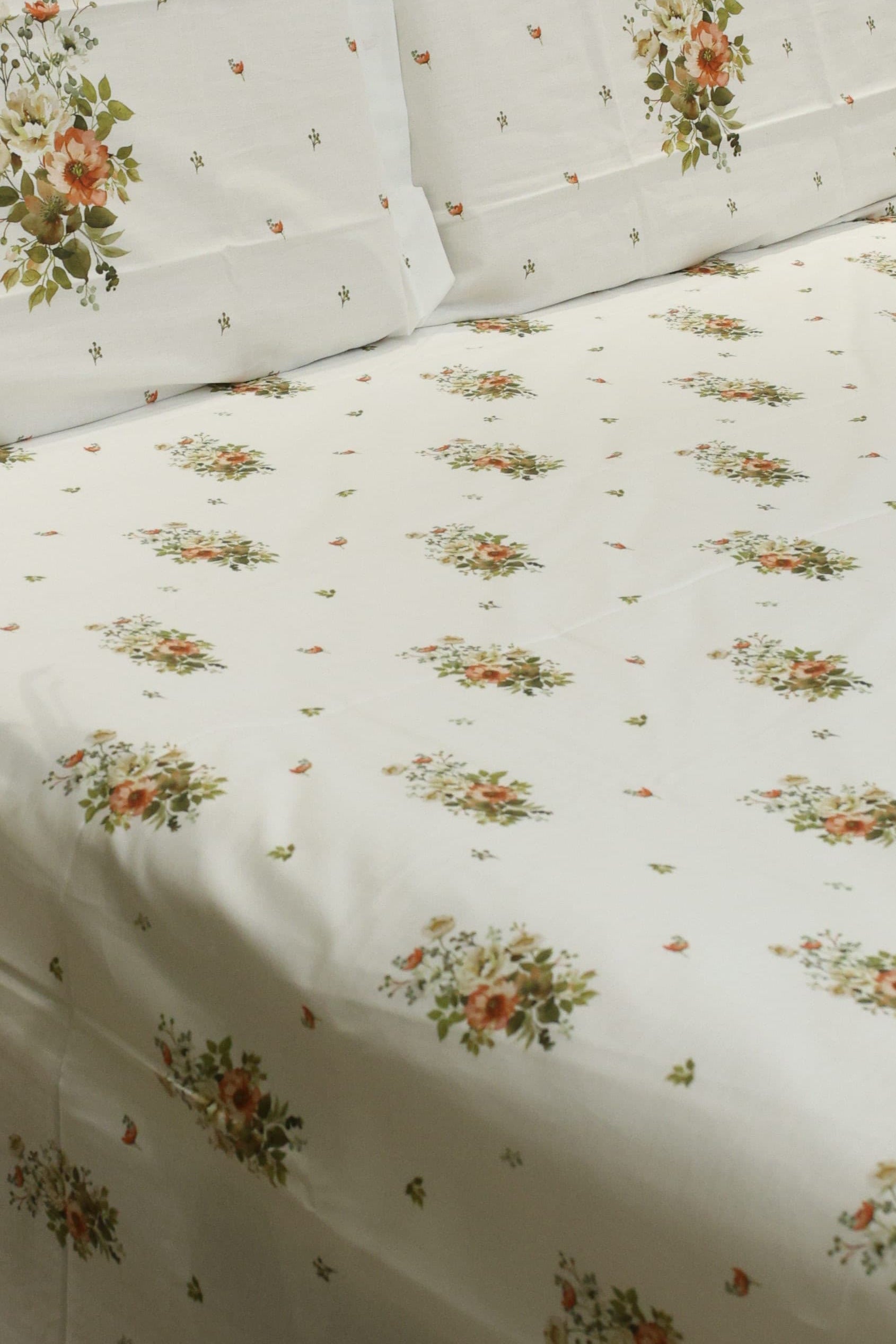 Bedsheets - King premium soft cotton bedsheet Digital Print DD   VATIKA