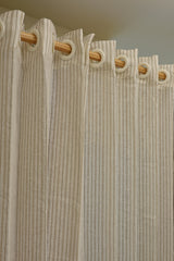 Curtain-Self printed semi transparent