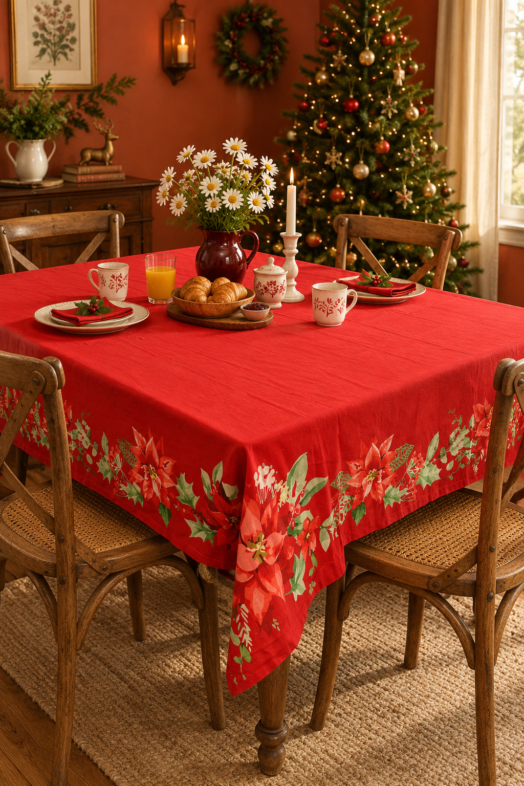 Table cloths - 4 seater Xmas edition