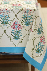 Table cloths - 8 seater Handblock printed canvas