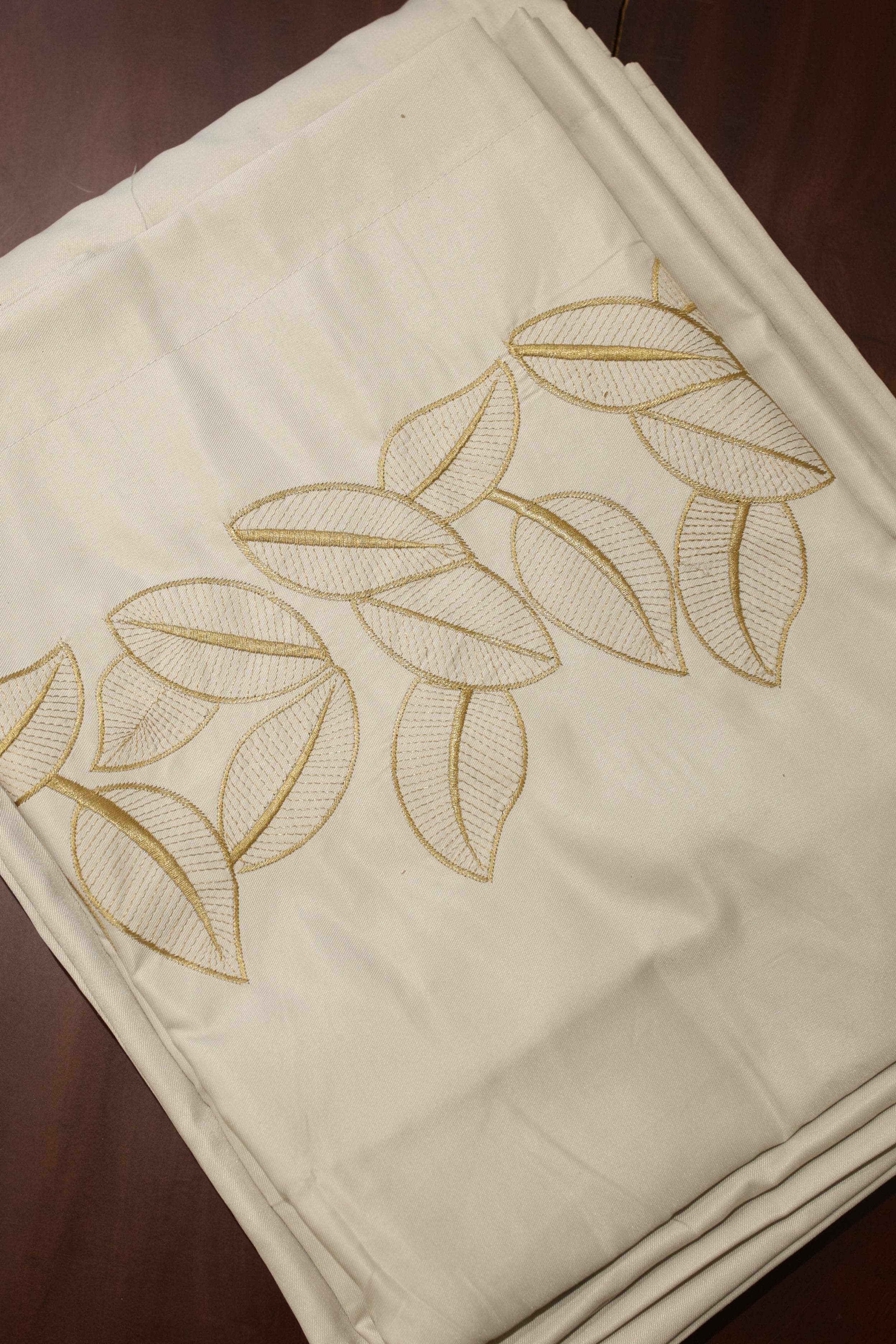 Elegant Embroidery Queen Bedsheet Set MEQ