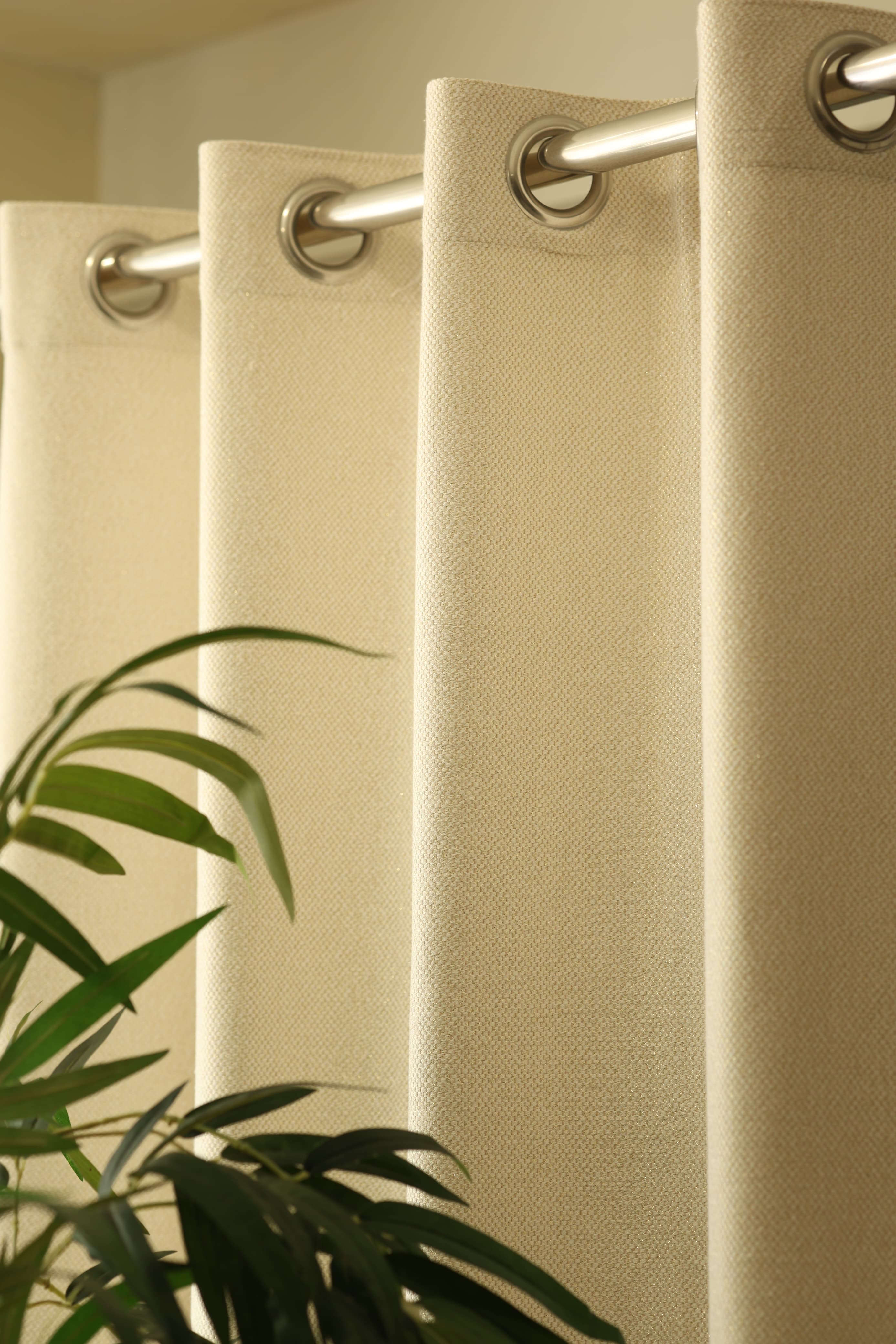 Curtains - opaque curtains glittering