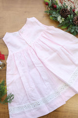 Kids smocked dress 6-10 month - Xmas edition