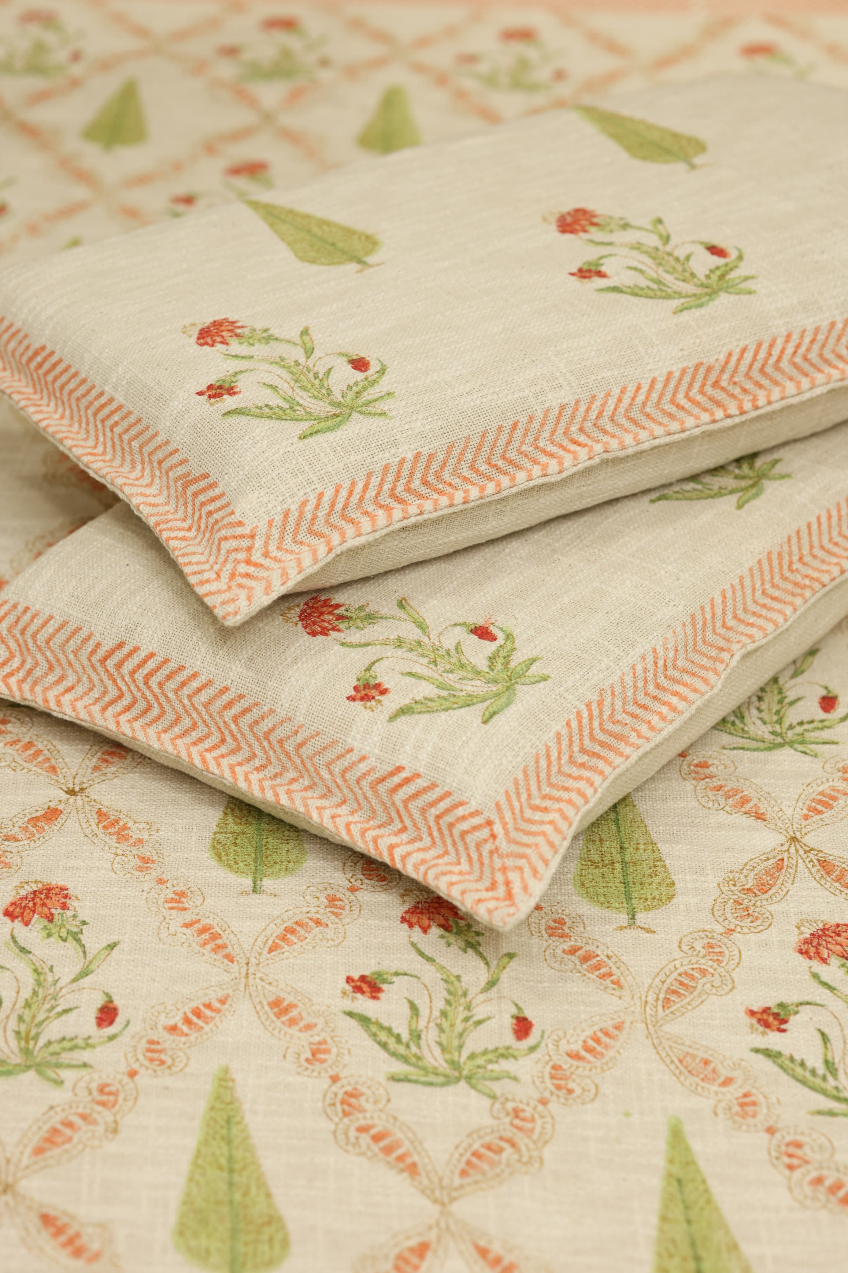 Spread : Handblock Jute Bedspread