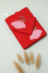 Bedsheets - Single Cross stitch embroidery bedsheets