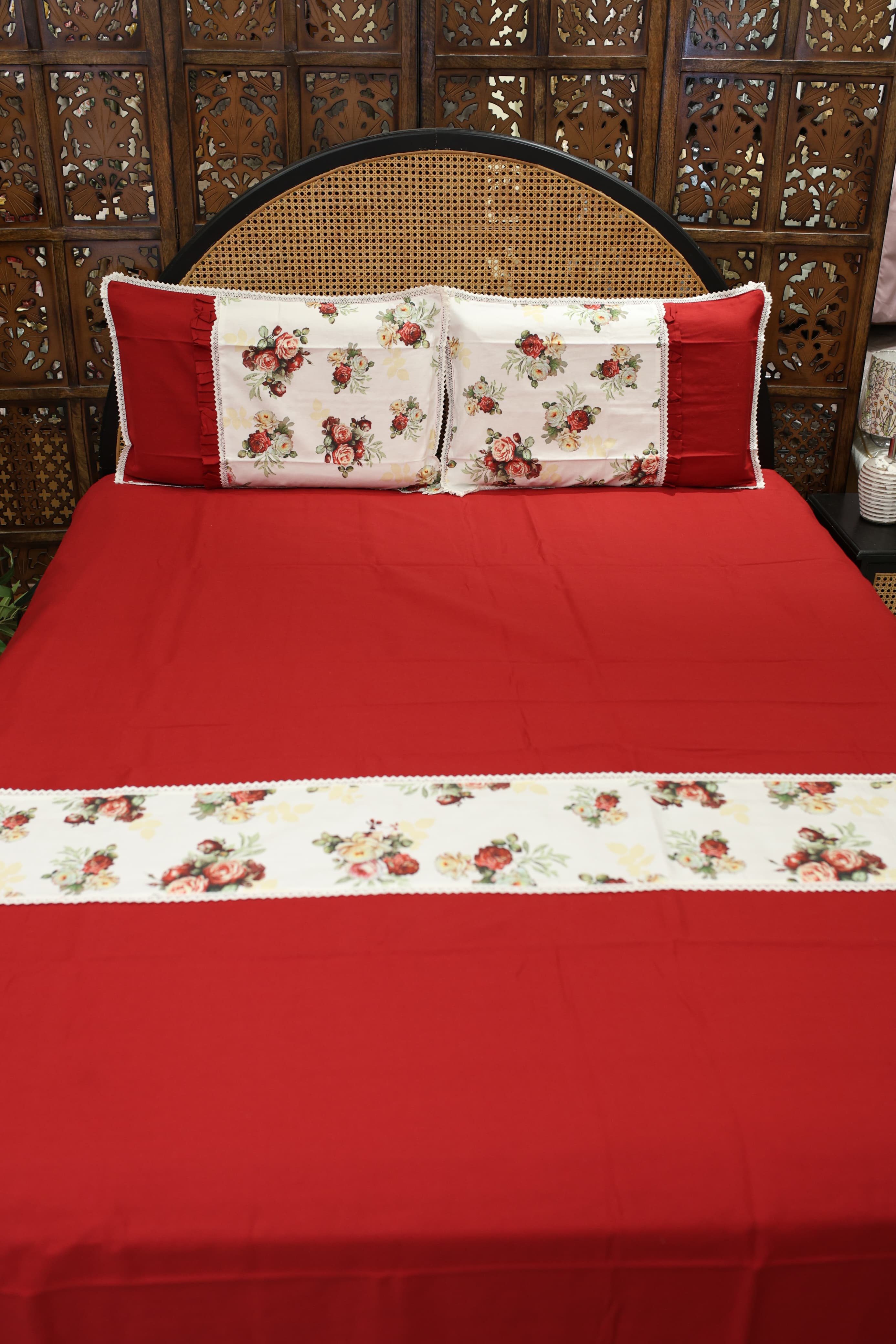 Queen Size Christmas Theme Bedsheet Set - Xmas Edition