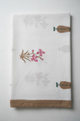 Bedsheets - Handblock queen rajwada print bedsheets