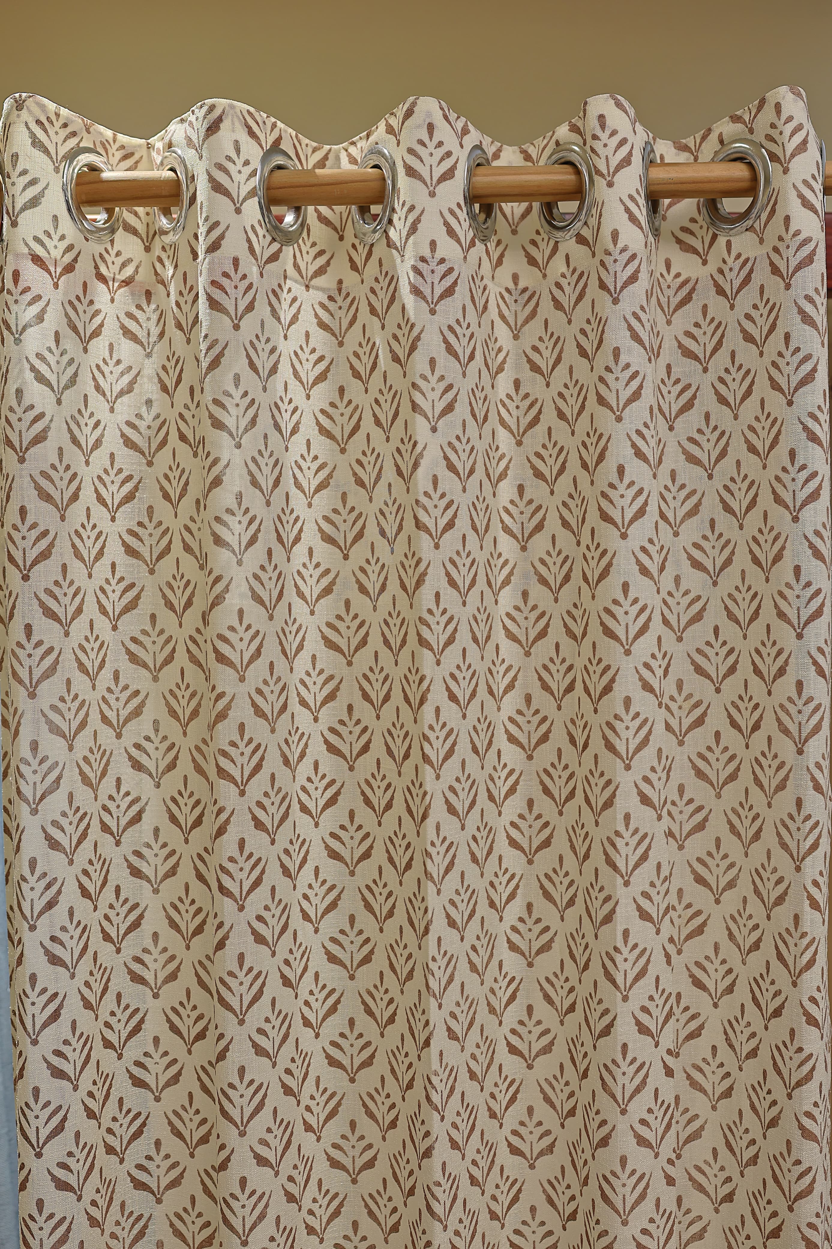 Curtains-Premium printed sheer curtains