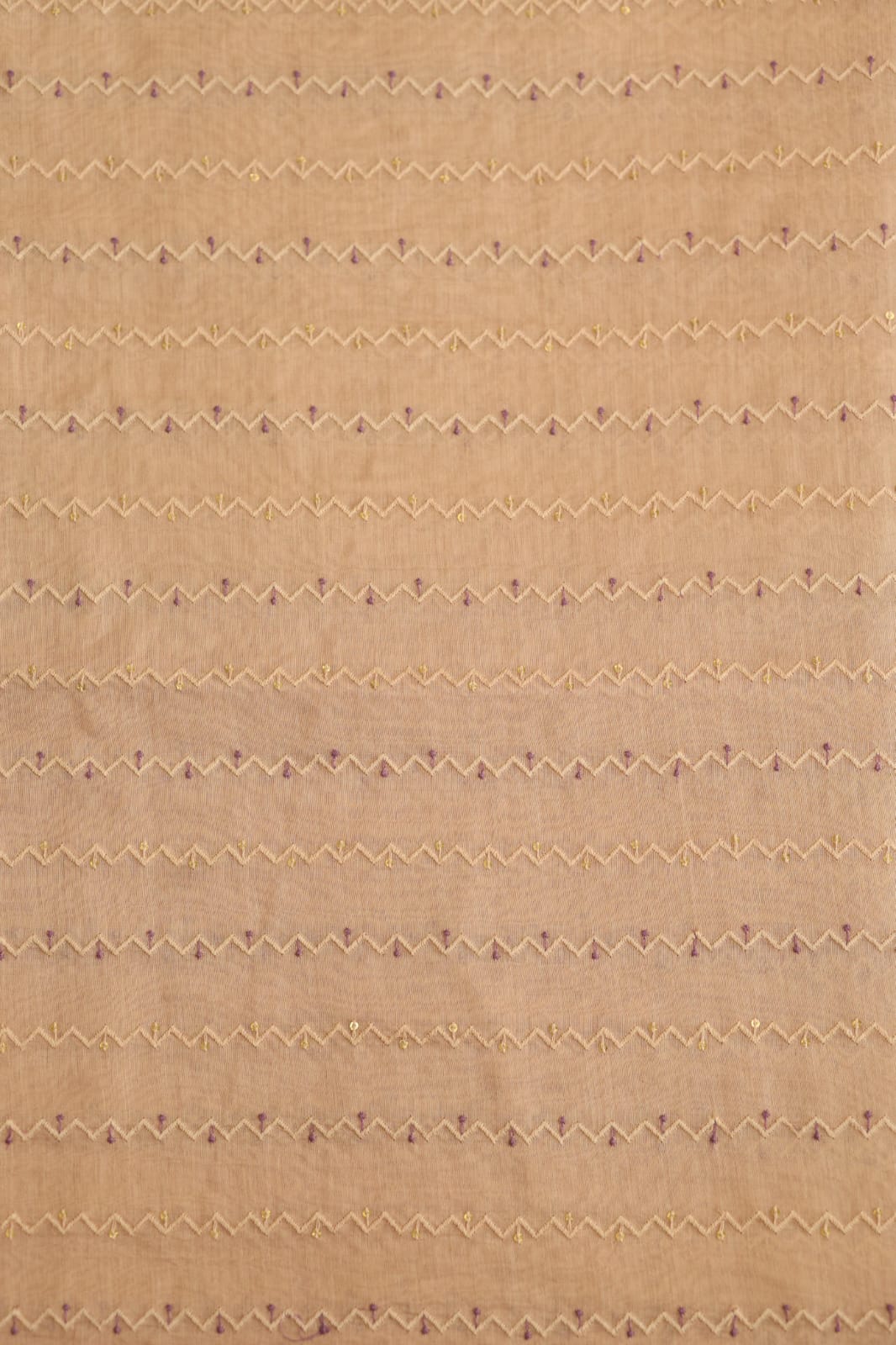 Fabrics - Chanderi embroidery kurti fabric