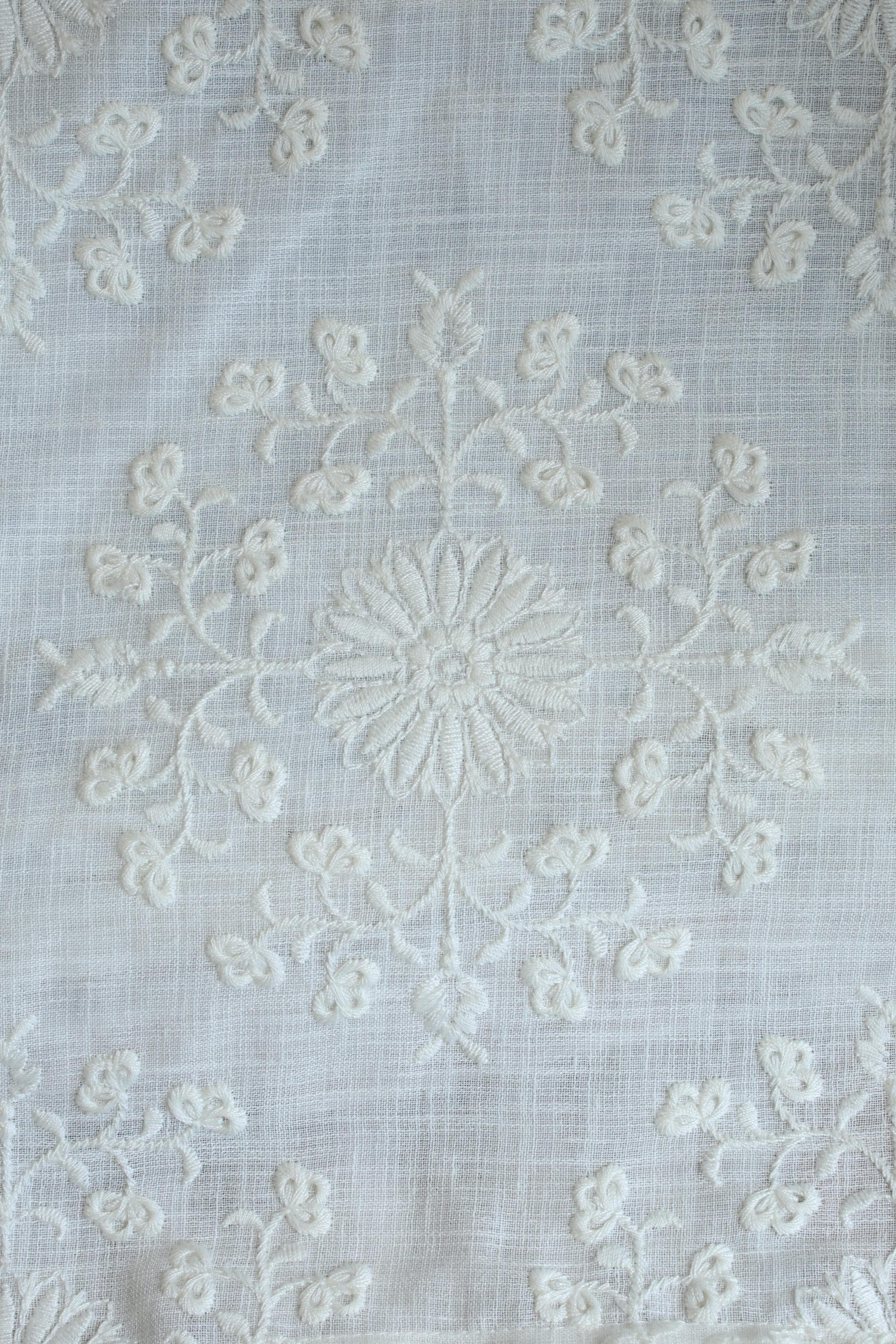 Curtains - Premium embroidery designer curtains semi Transparent/sheer vedic prebooking