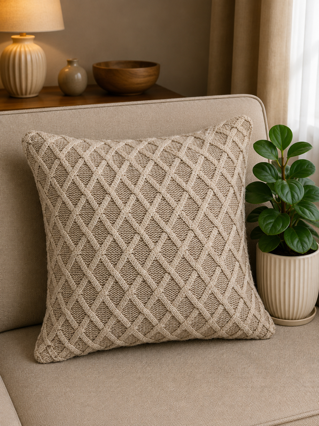 Pluchi - cushion cover (Linen)