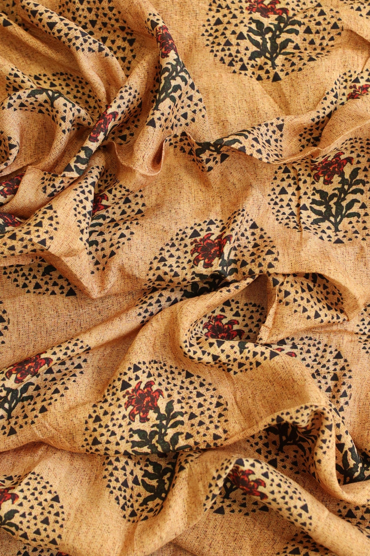 Fabrics - Handblock kurti fabric offer sale