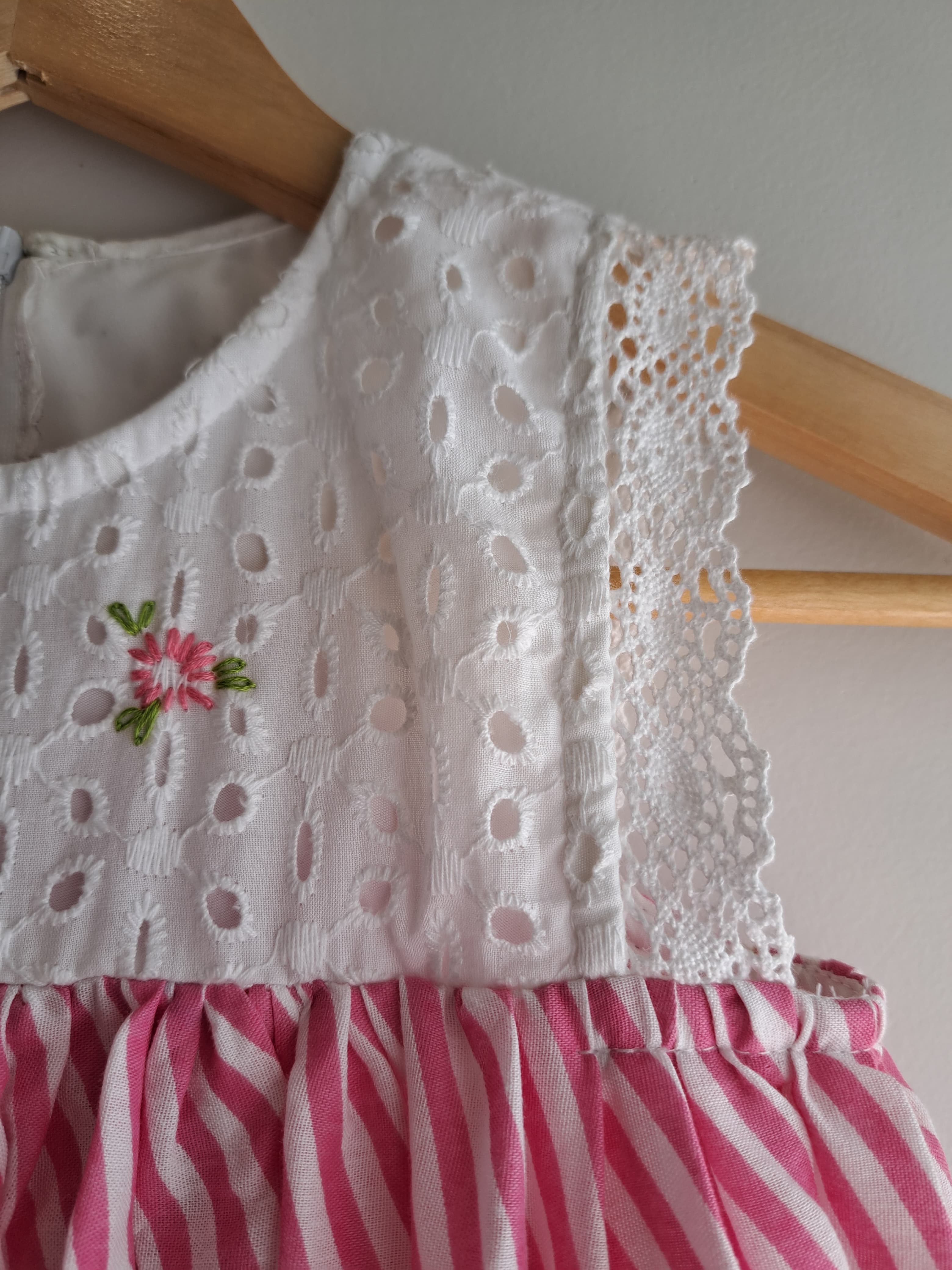 Kids dress-The primerose Pink Check dress