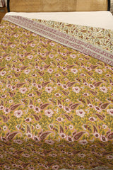 Double dohar / Blanket - Mughal handblock print