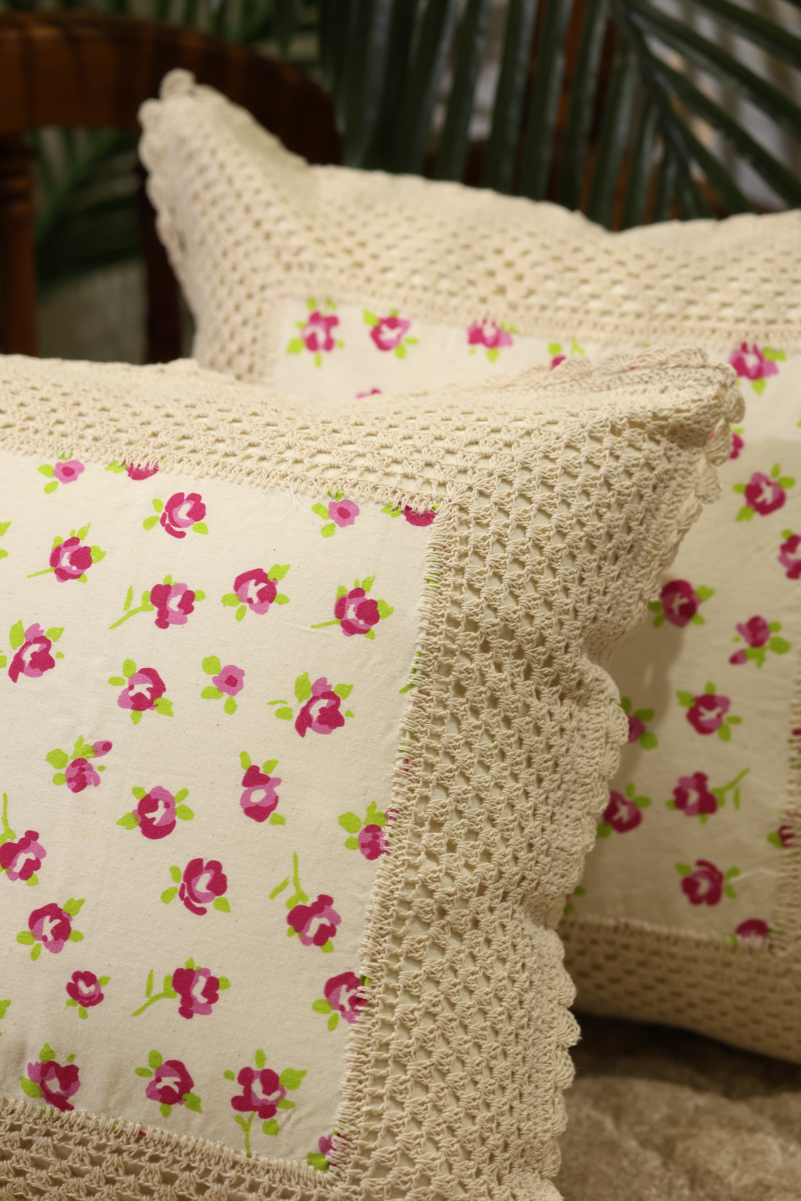 Cushion covers - crochet cushion covers Size :16*16 inches