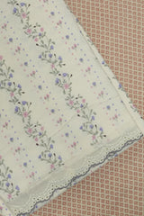 Bedsheets - King soft cotton lace bedsheets majestic Ziva
