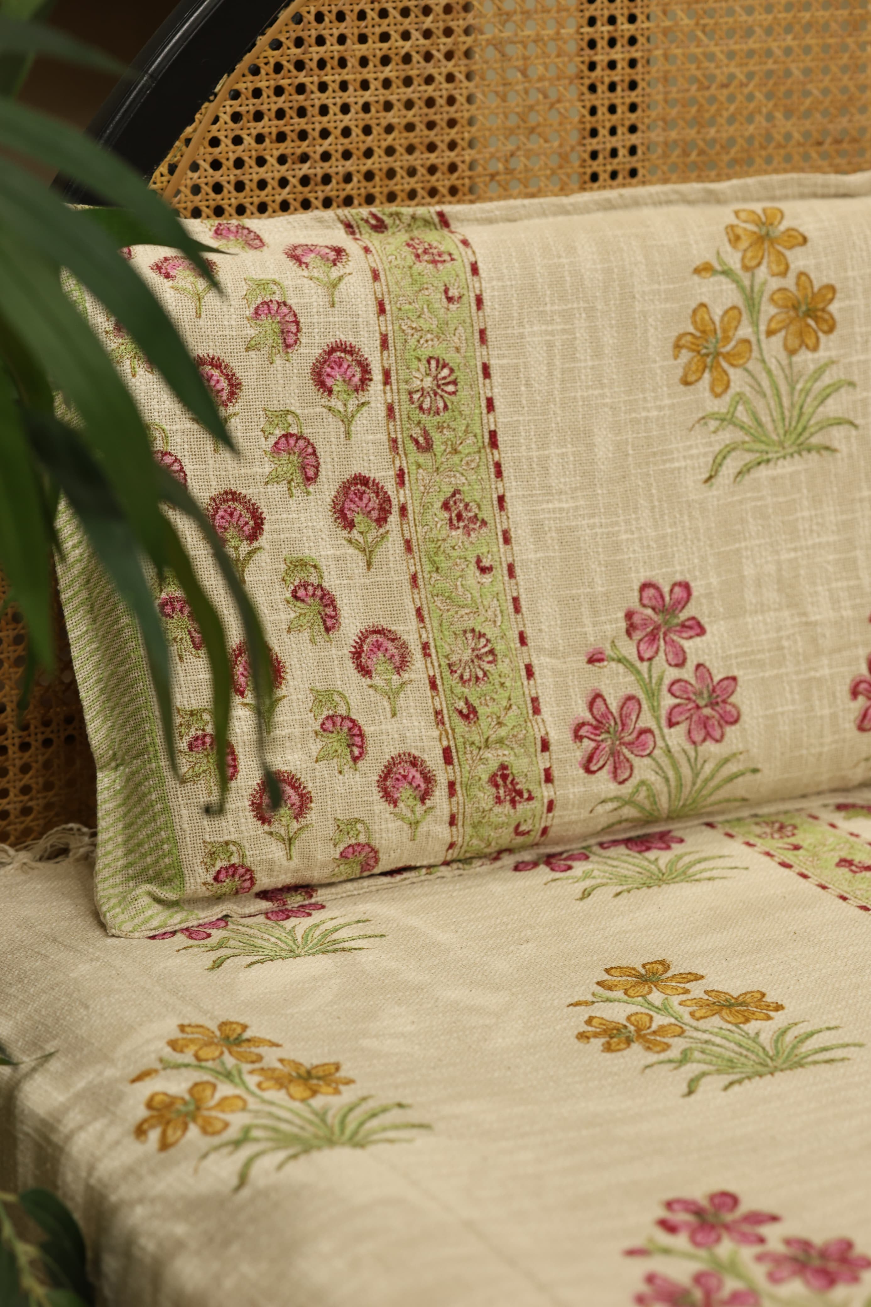Spread : Handblock Jute Bedspread