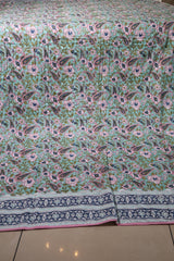 Double dohar / Blanket - Mughal handblock print