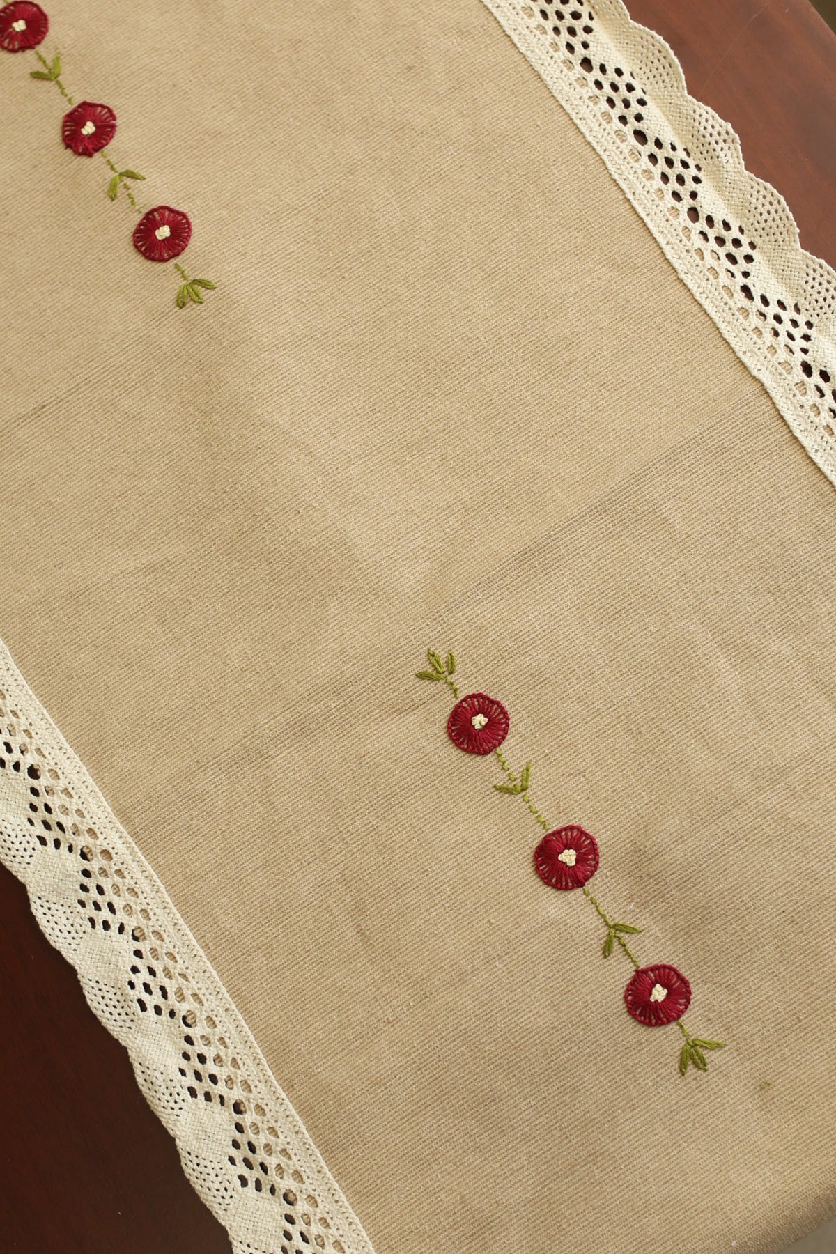 Table runners - Embroidery runner 60*13 inches