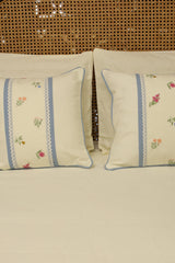 Bedsheets - Queen premium Machine Embroidery Bedsheet multi