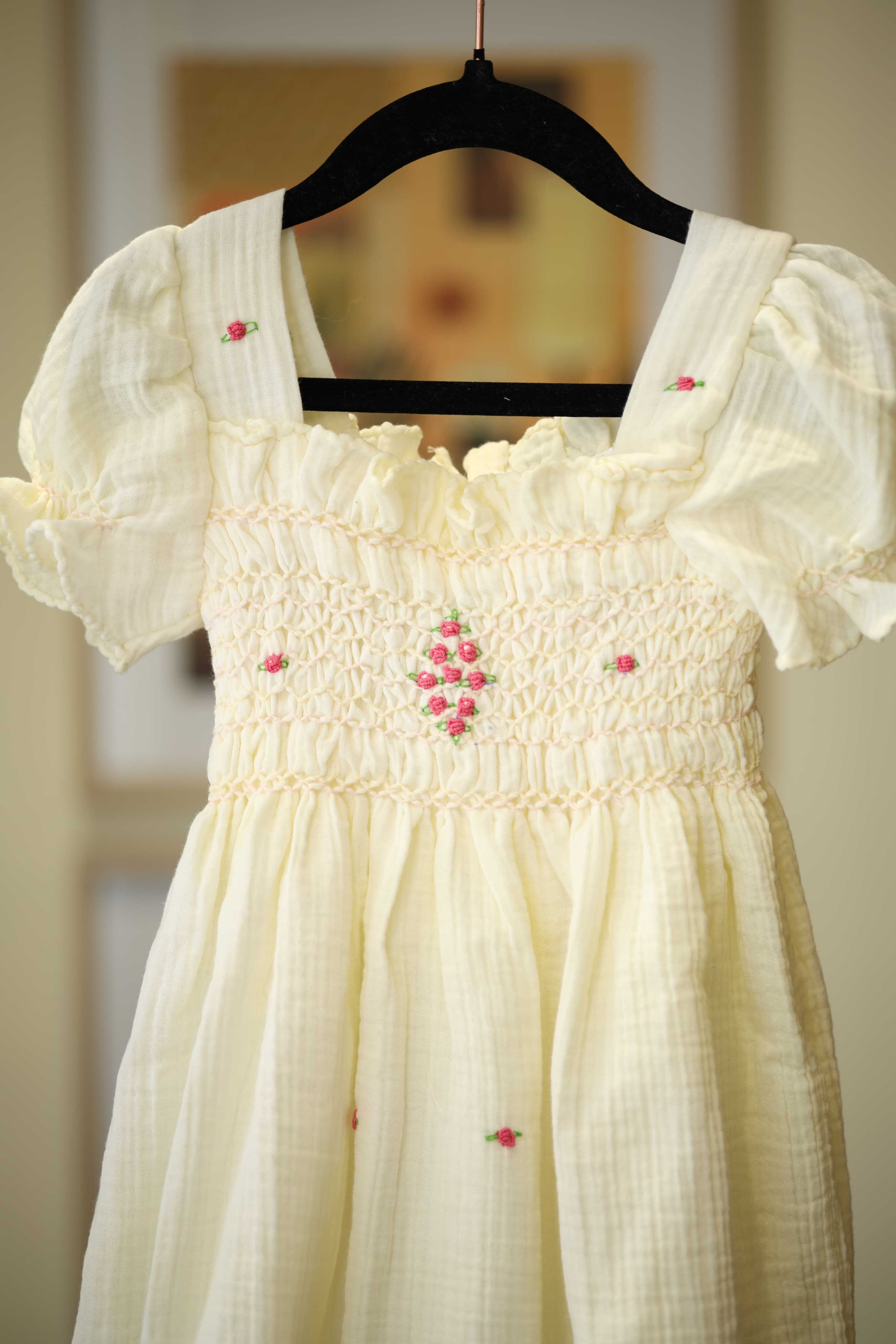 Kids smocked dress 18-24 month
