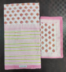 Bedsheets:Super king Handblock bedsheets