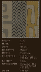 Upholstery fabrics -Tapa