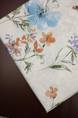 Bedsheets - Queen premium soft cotton bedsheet Digital print DD (cresta) 2.24*2.54 mtr