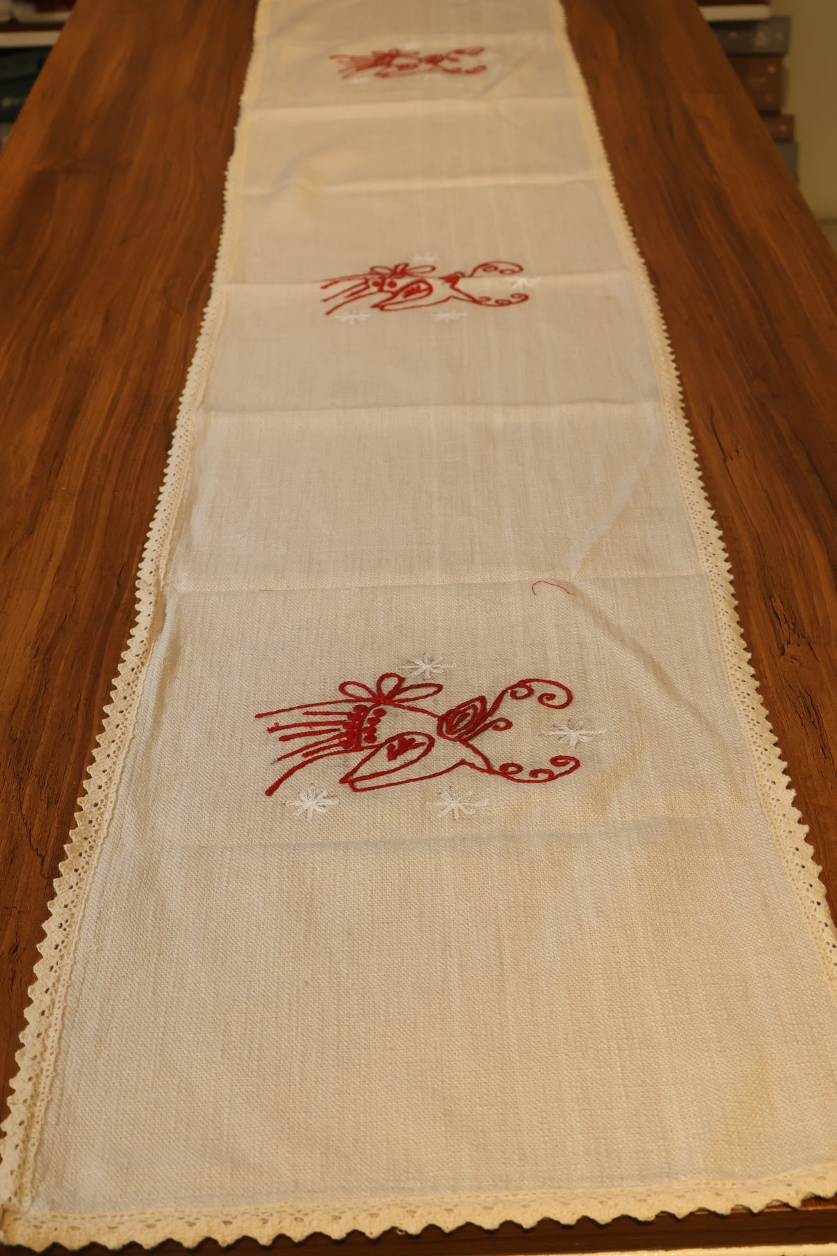 Table runner 6 seater :Xmas edition(177 cm * 28 cm)