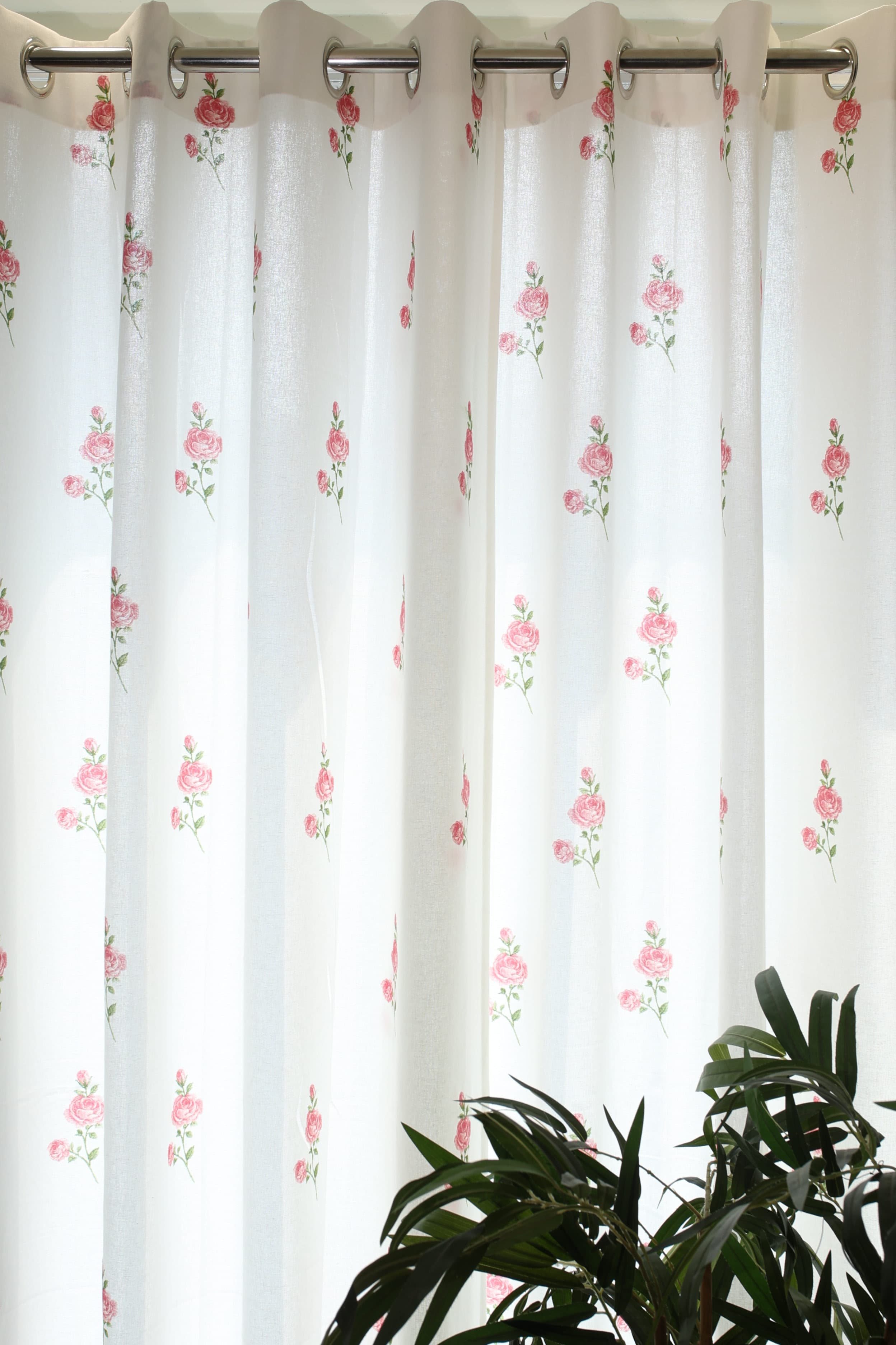 Curtains - Opaque floral curtains meadow