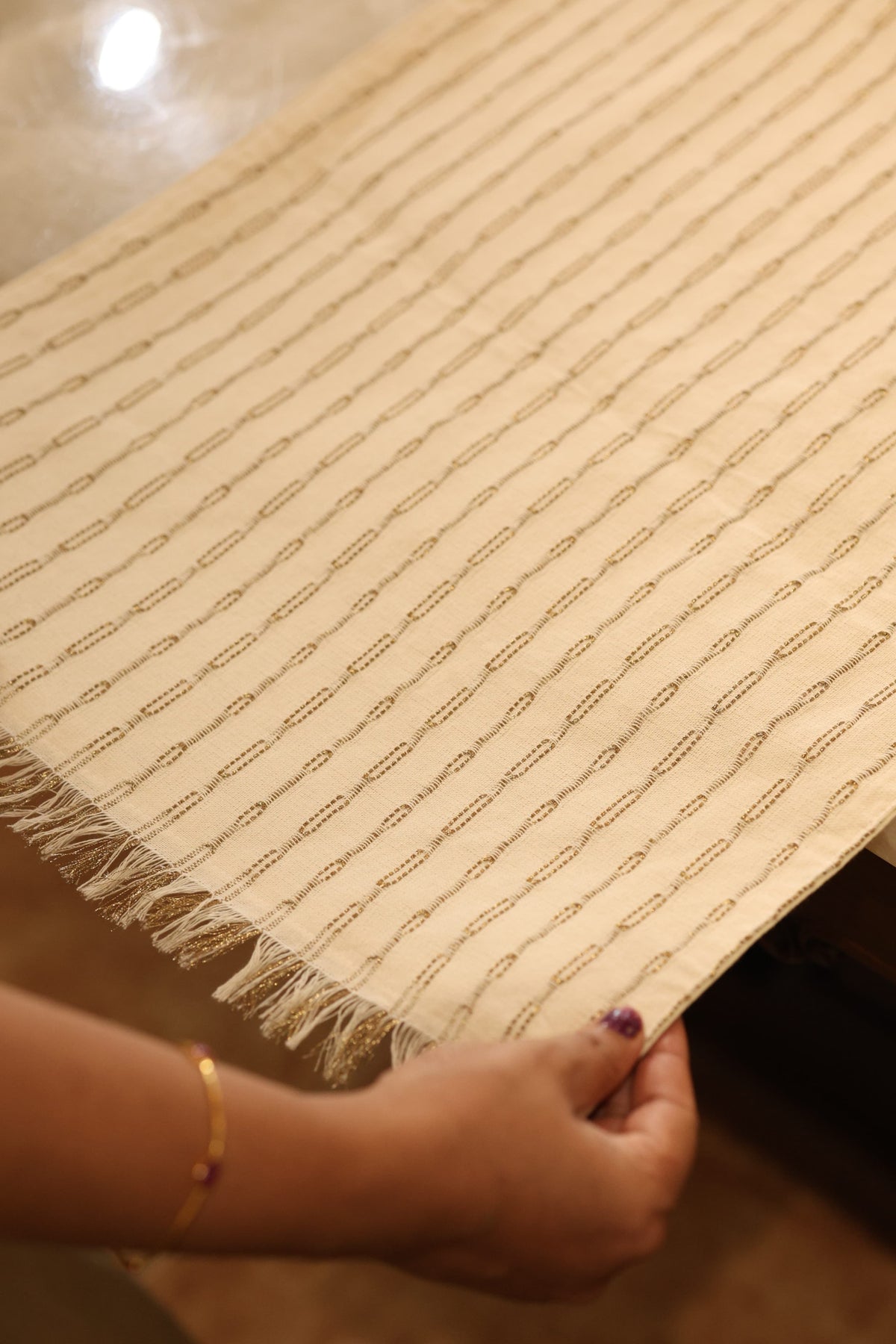 Onam Table Runner - 6 seater