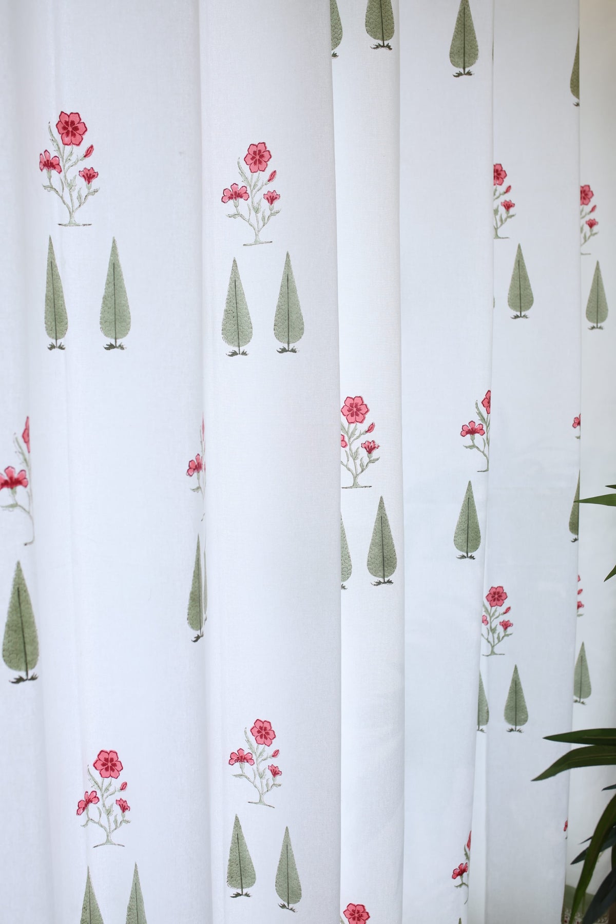 Curtains - Handblock printed curtains