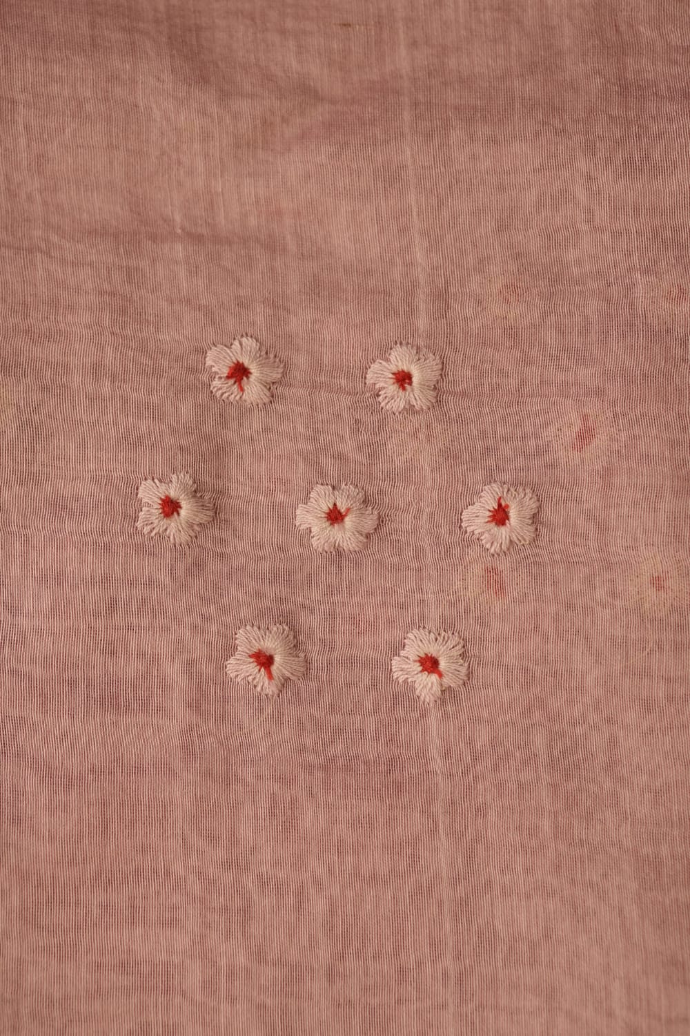Fabrics - Chanderi embroidery kurti fabric