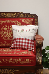Cushion covers - 16*16 inches cross stitch embroidery