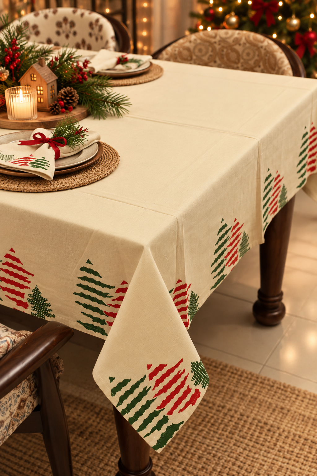 Table cloths - 4 seater Xmas edition