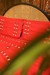 Bedsheets:Queen premium hand embroidered bedsheets HEQ