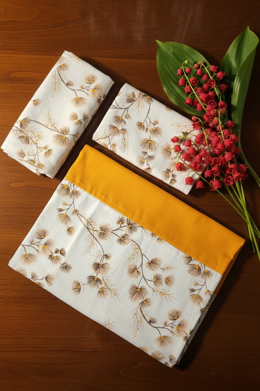 Bedsheets- Single Size daily use border bedsheets