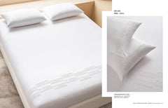 Bedsheets - King Premium machine embroidery bedsheets Sansaar