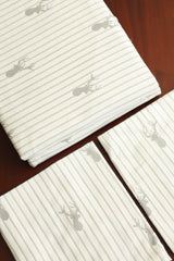 Vintana Queen Size Soft Cotton Flannel Bedsheet Set