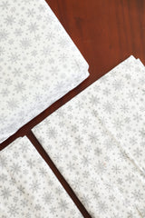 Vintana Queen Size Soft Cotton Flannel Bedsheet Set