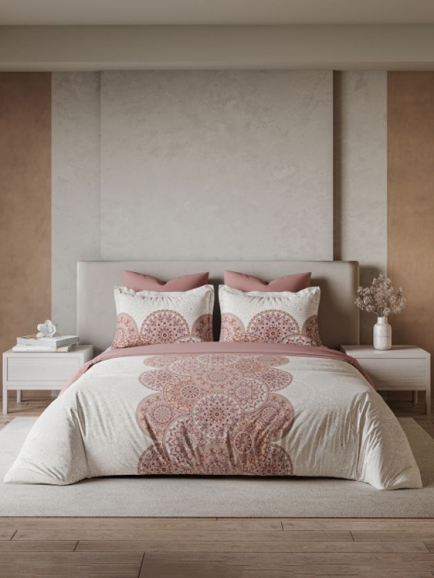 Bedsheets - Queen premium soft cotton bedsheet Digital print DD