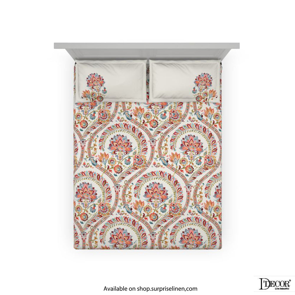 Bedsheets - Queen premium soft cotton bedsheet Digital print DD clearance sale(prim)