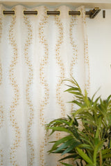 Curtains -Premium embroidered opaque curtain