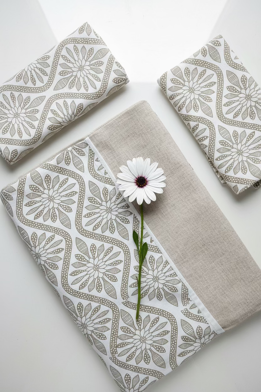Bedsheets - King Daily use border bedsheets
