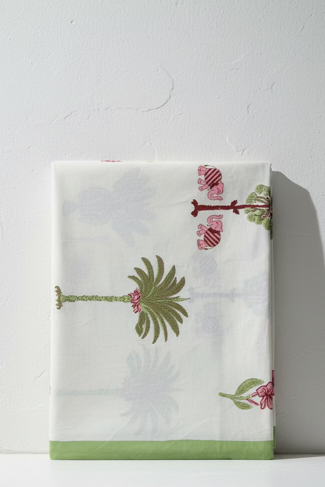 Bedsheets - Handblock queen rajwada print bedsheets
