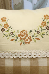 Cushion covers - 16*16 inches cross stitch embroidery