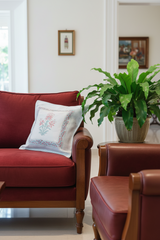 Handblock cushion cover|16×16