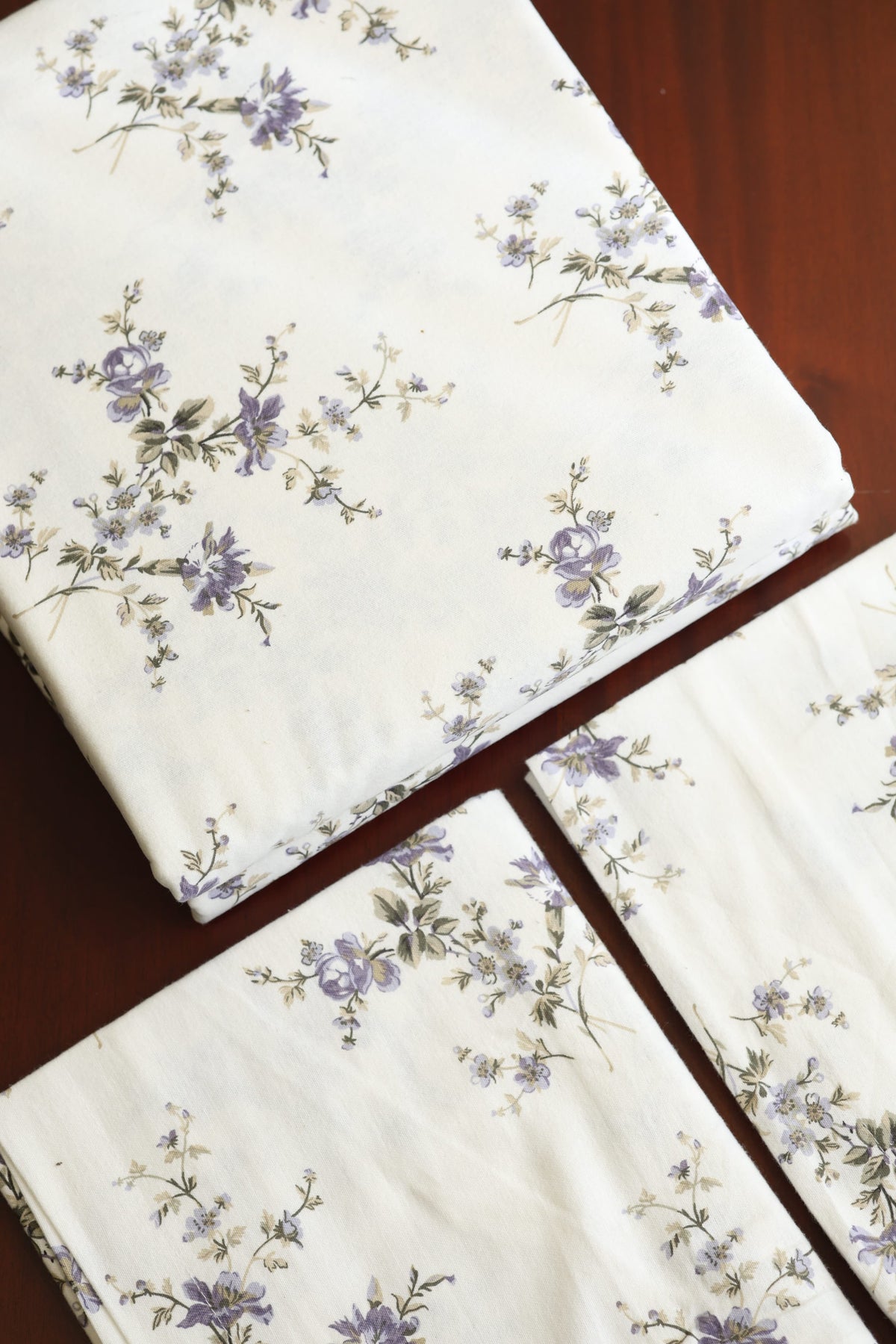 Vintana King Size Soft Cotton Flannel Bedsheet Set