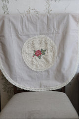 Chair / sofa back - cross stitch embroidery 3+1+1